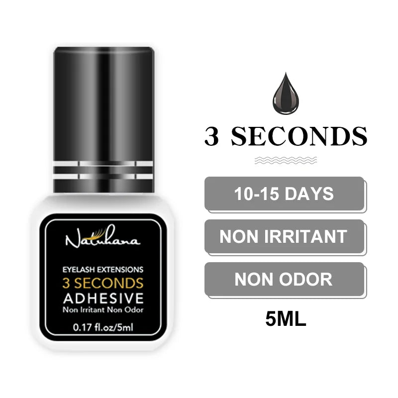 Fast Drying Eyelash Glue for Extensions 5ml - Smarsty
