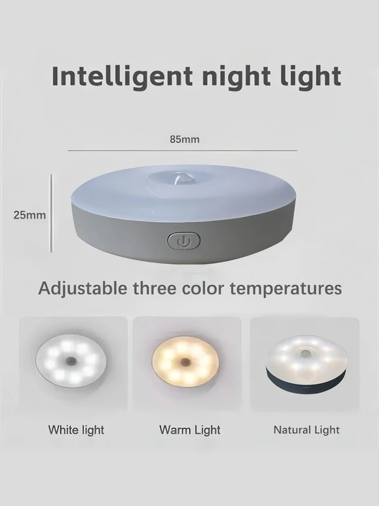 LED Smart Night Lamp with Human Body Sensor - Smarsty