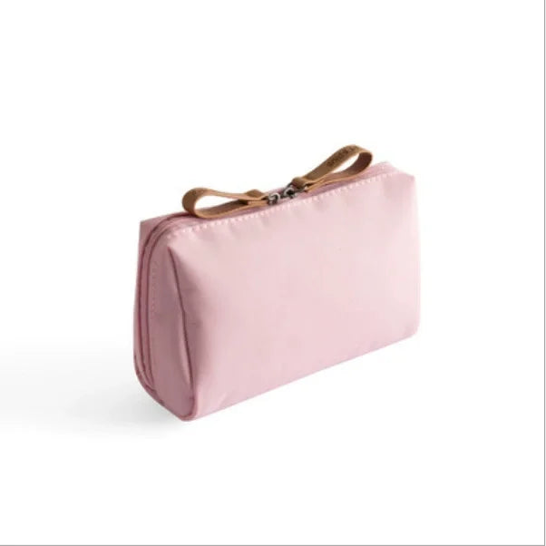 Portable Cosmetic Bag With Coin Pouch And Organizer - Smarsty