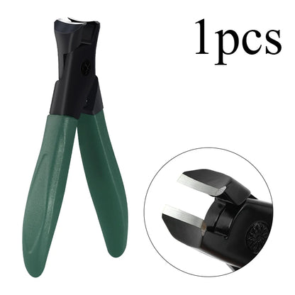 Stainless Steel Anti-Splash Nail Clipper for Thick Fake Nails - Smarsty