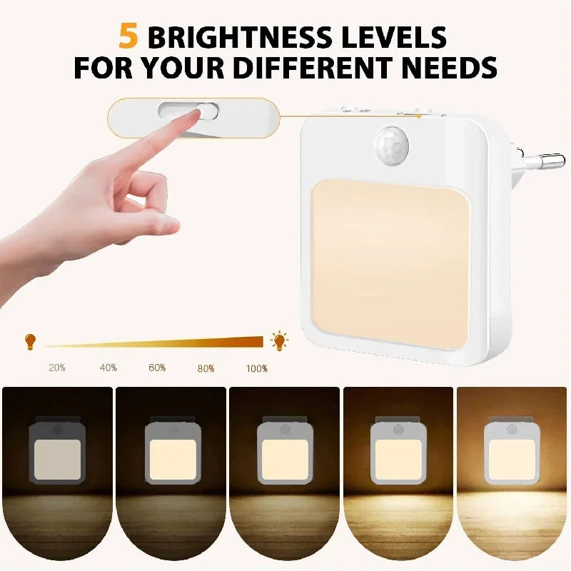 Motion Sensor LED Night Light for Children's Bedrooms - Smarsty