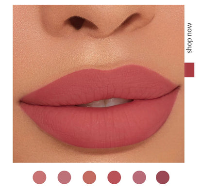 Handaiyan Set of 6 Long Lasting Non-Stick Lip Gloss - Smarsty