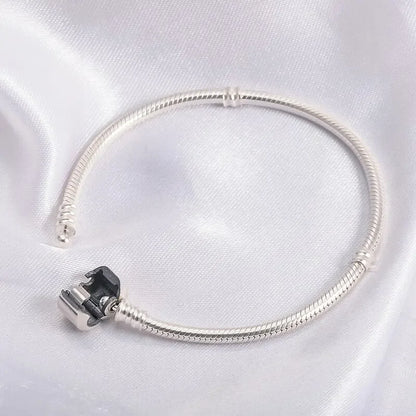 Handmade 925 Silver Charm Bracelet for Women - Smarsty