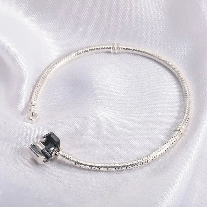 Handmade 925 Silver Charm Bracelet for Women - Smarsty