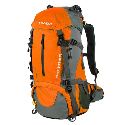 50L Waterproof Outdoor Sport Hiking Camping Travel Backpack Pack Mountaineering Climbing Trekking Bag Knapsack with Rain Cover by Smarsty