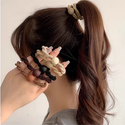High Elasticity Leather Headbands for Durable Ponytails - Smarsty