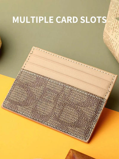 Luxury Design Wallets for Women Multi-Function Card Holder PU Leather Female Small Card Bag Short Women's Purse - Smarsty