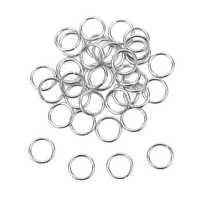 Stainless Steel PVD Open Jump Rings 100pc Mixed Sizes - Smarsty