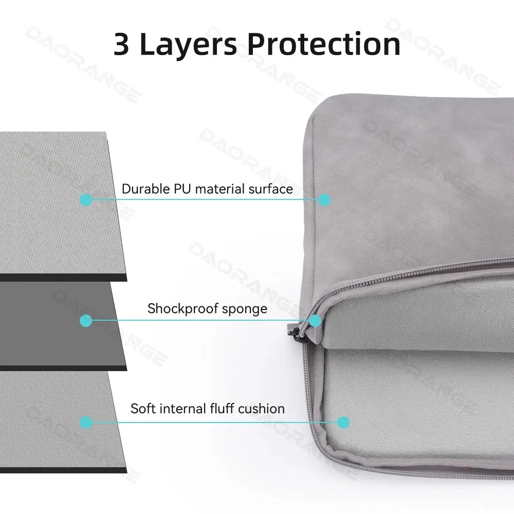 Waterproof Shockproof Laptop Sleeve Universal 11 To 15.6 Inch