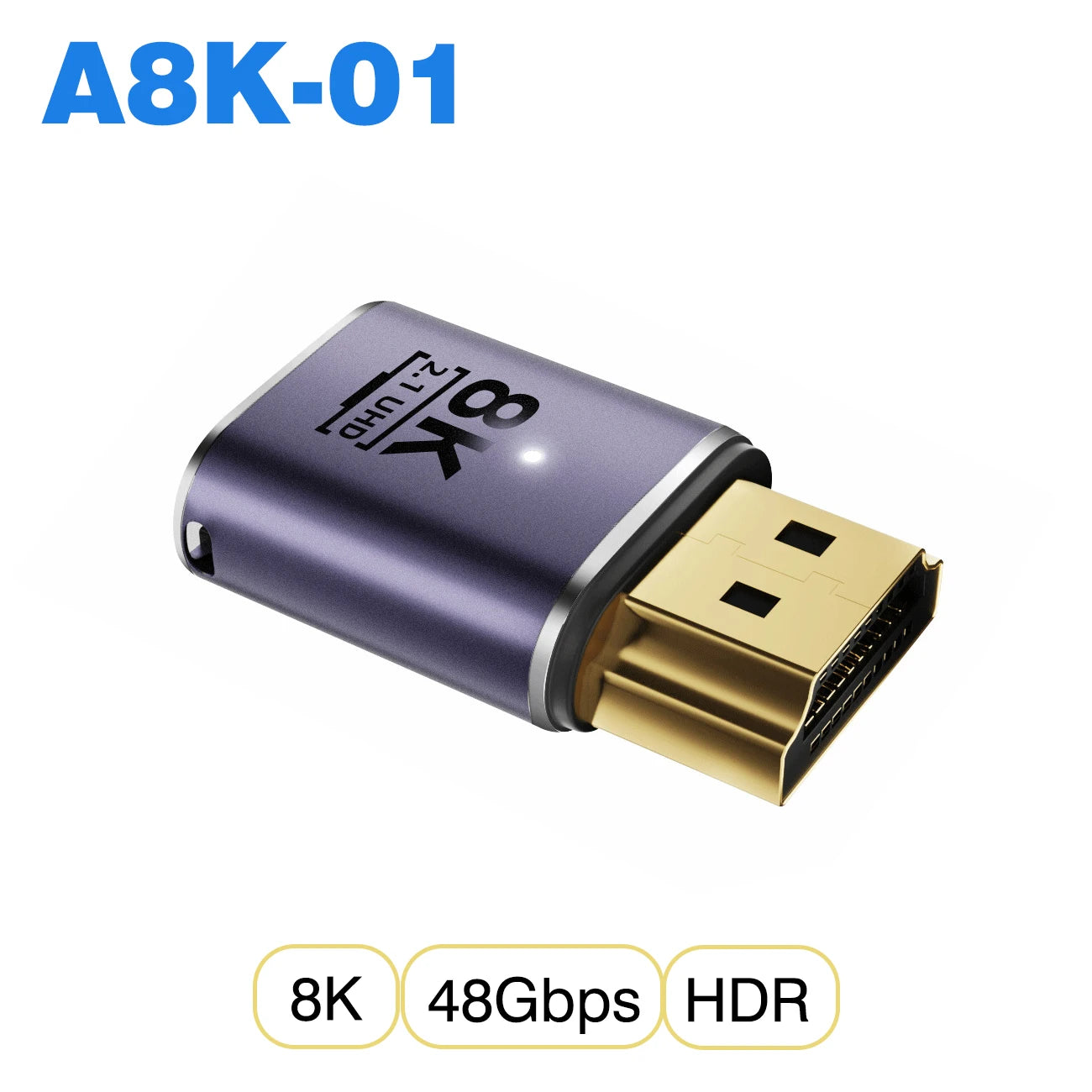 UGOURD HDMI 2.1 Cable Adapter for 8K 60Hz Support - Smarsty