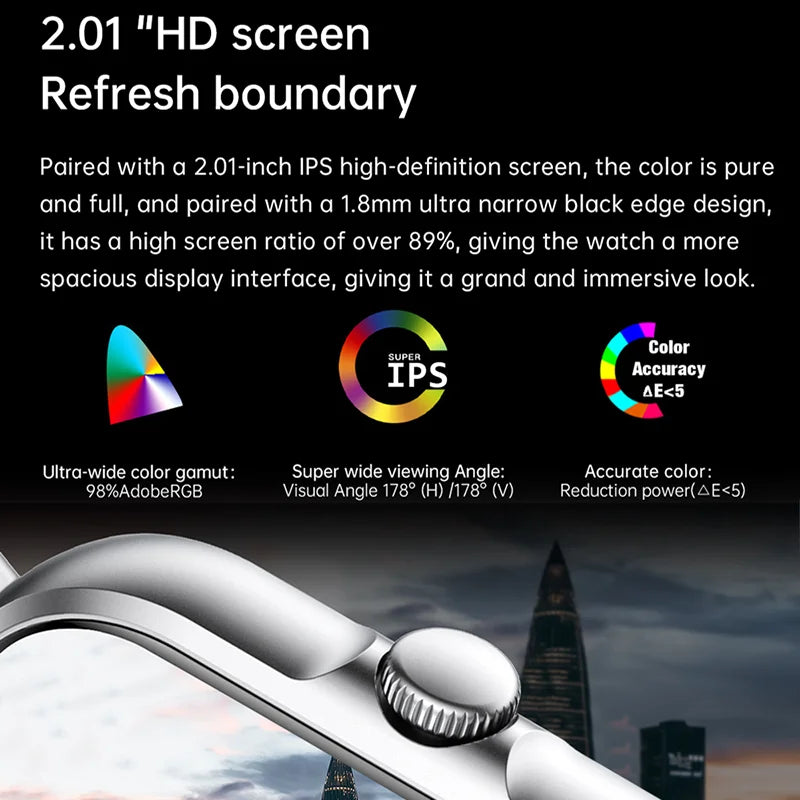 Smartwatch with Bluetooth Call and Music Playback - Smarsty