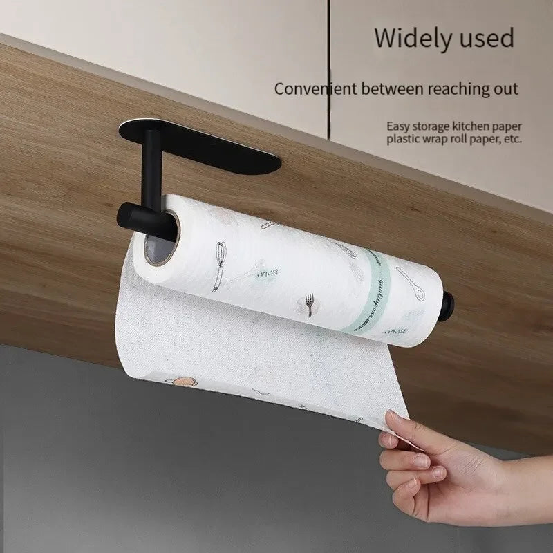 Durable Stainless Steel Paper Towel Rack for Kitchen - Smarsty