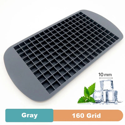 4/6/8/15/160 Grid Big Ice Tray Mold Giant Jumbo Large Food Grade Silicone Ice Cube Square Tray Mold DIY Ice Maker Ice Cube Tray - Smarsty