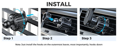Magnetic Car Phone Holder Universal Air Vent Mount - Smarsty