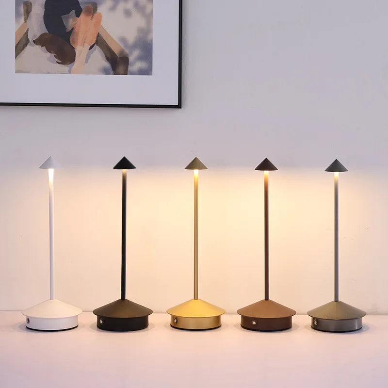 Rechargeable LED Touch Sensor Table Lamp with Dimming - Smarsty