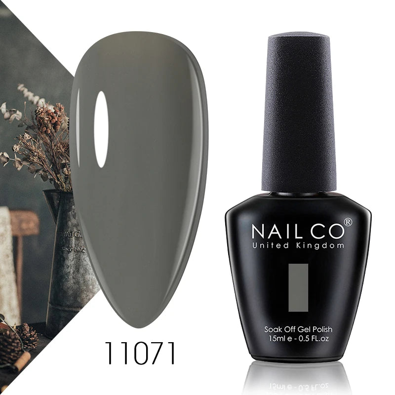 NAILCO 15ml Gel Top Coat and Base Coat for Long-Lasting Shine - Smarsty
