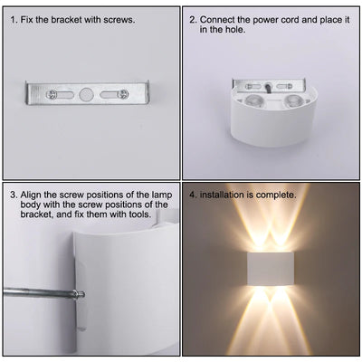 Waterproof LED Wall Light for Outdoor Decor - Smarsty