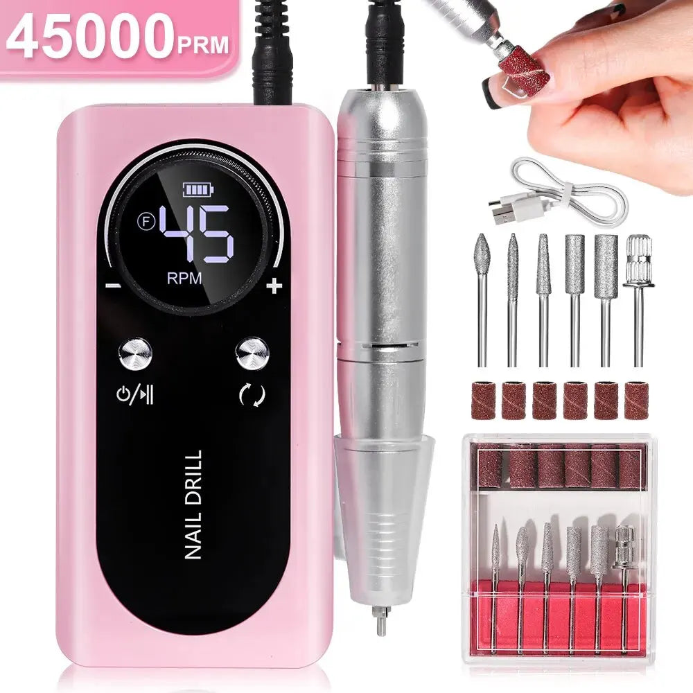 Professional Electric Nail Drill Machine for Manicure - Smarsty
