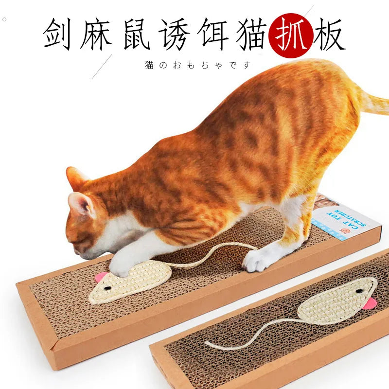 Cat Scratching Board with Durable Corrugated Paper - Smarsty