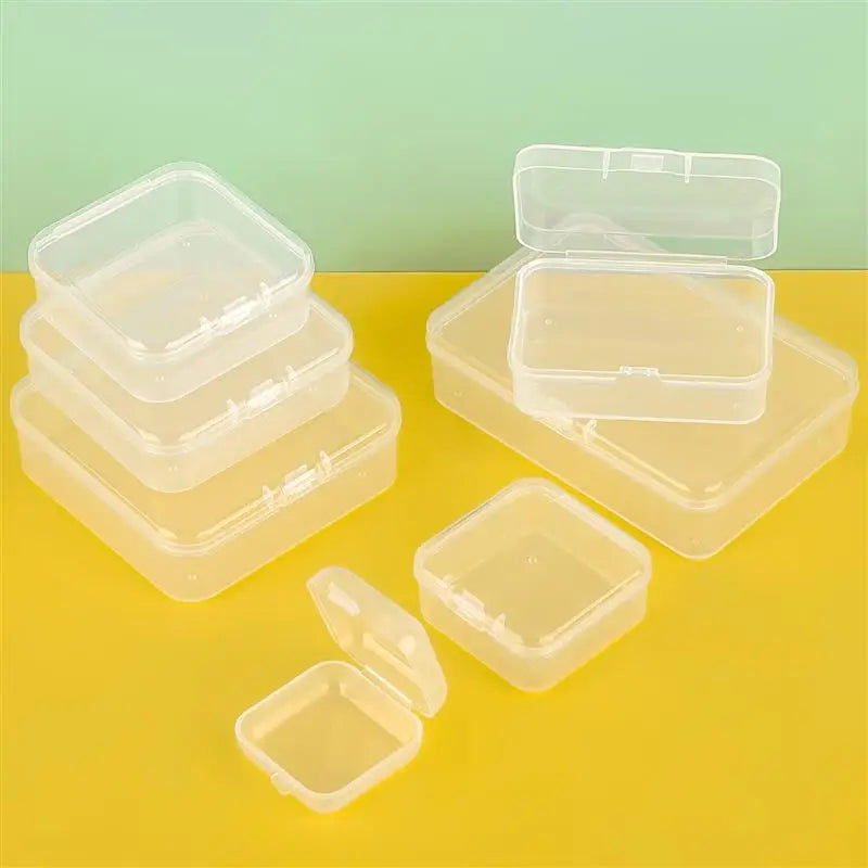 Translucent Plastic Jewelry Storage Box Set - Smarsty
