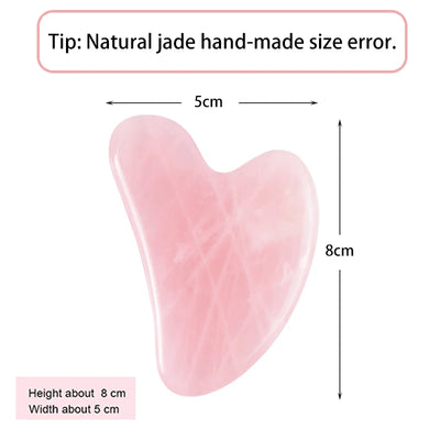 Natural Stone Gua Sha Tool for Firm Skin Care - Smarsty