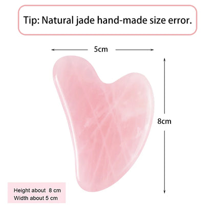 Natural Stone Gua Sha Tool for Firm Skin Care - Smarsty