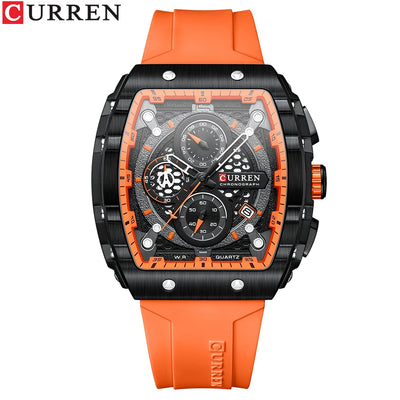 Curren Sports Large Dial Casual Quartz Watch - Smarsty