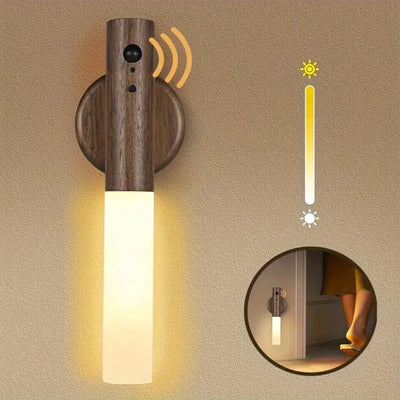 Rechargeable Motion Sensor Night Light for Easy Home Illumination - Smarsty