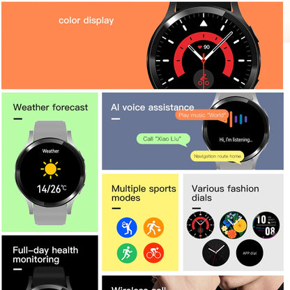 Bluetooth Smartwatch for Men and Women with Health Monitor - Smarsty