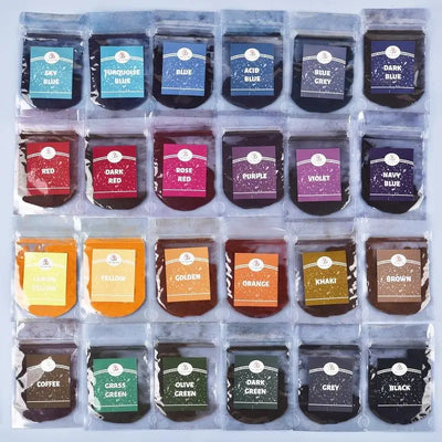 10g Powder Dye Fabric Dyes Textile Dyeing Garment Tie Dyeing Cotton Nylon Multifunctional Pigment For Old Clothes Refurbishment - Smarsty