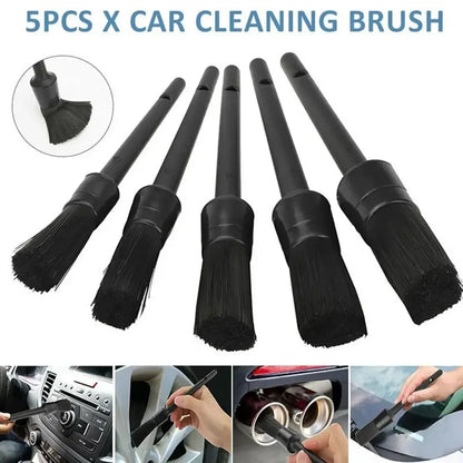 Soft Car Detailing Brush For Interior And Wheel Cleaning - Smarsty