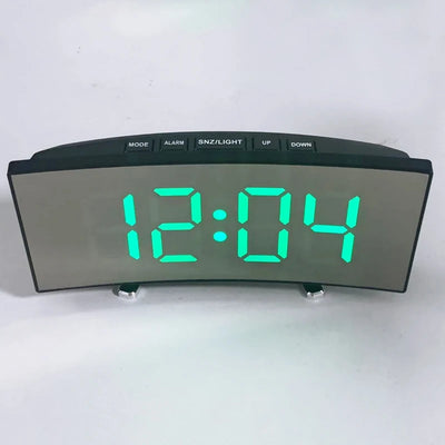 Noiseless Digital Alarm Clock with Large LED Display - Smarsty