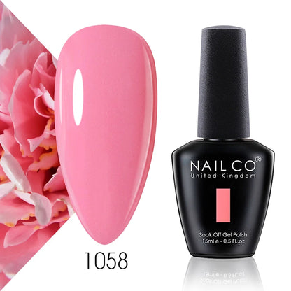 NAILCO 15ml Gel Top Coat and Base Coat for Long-Lasting Shine - Smarsty