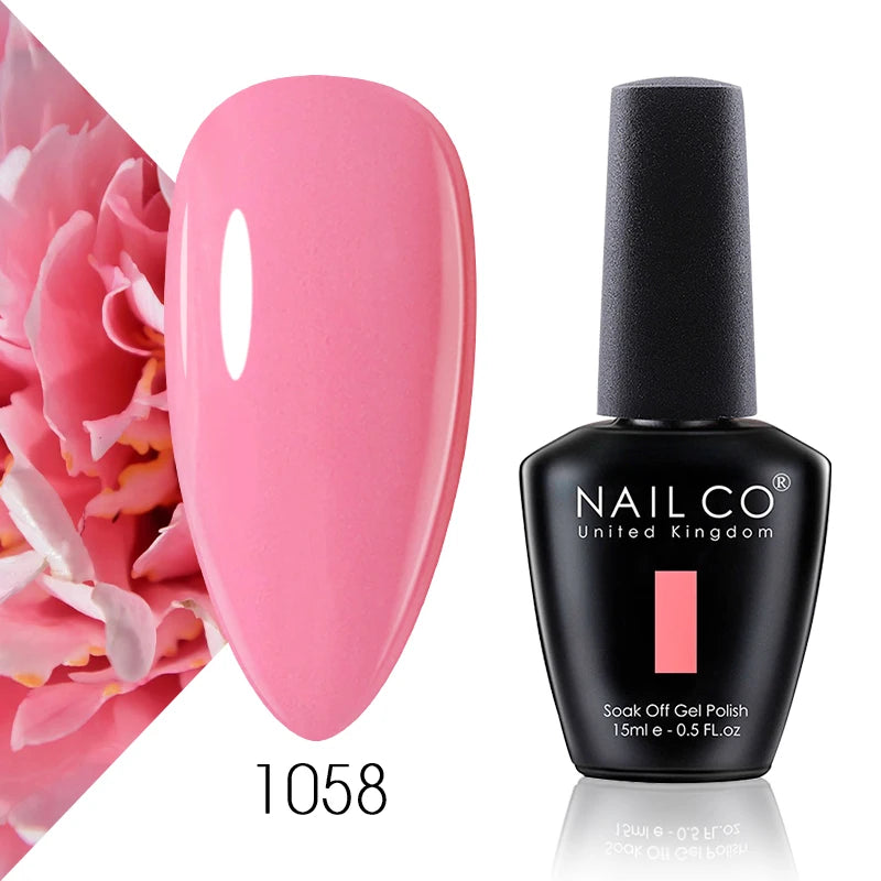 NAILCO 15ml Gel Top Coat and Base Coat for Long-Lasting Shine - Smarsty
