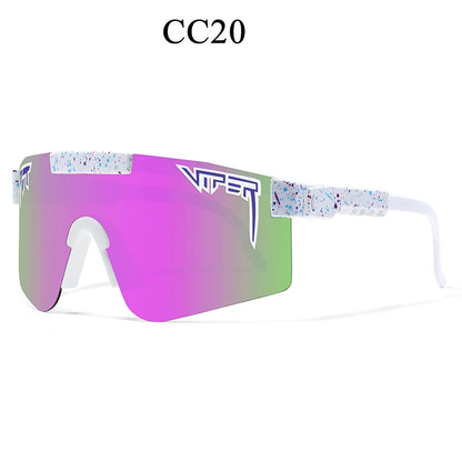 Adult UV400 Cycling Glasses Pit Viper Sunglasses Men Women Outdoor Baseball Eyewear Sport Goggles Mtb Sun Shades