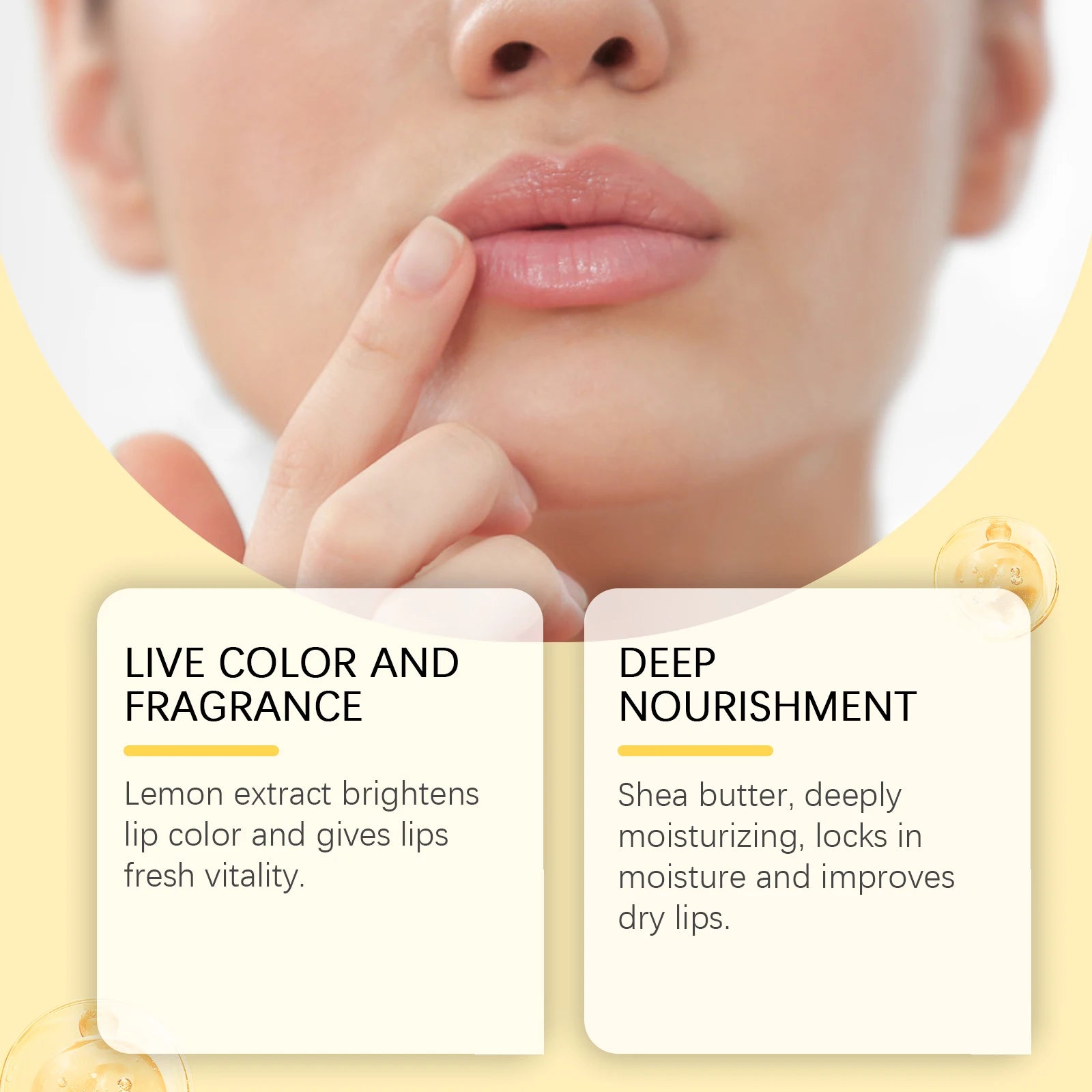 Lemon Ginger Lip Balm for Nourished Smooth Lips - Smarsty