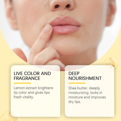 Lemon Ginger Lip Balm for Dark Skin Removal - Smarsty