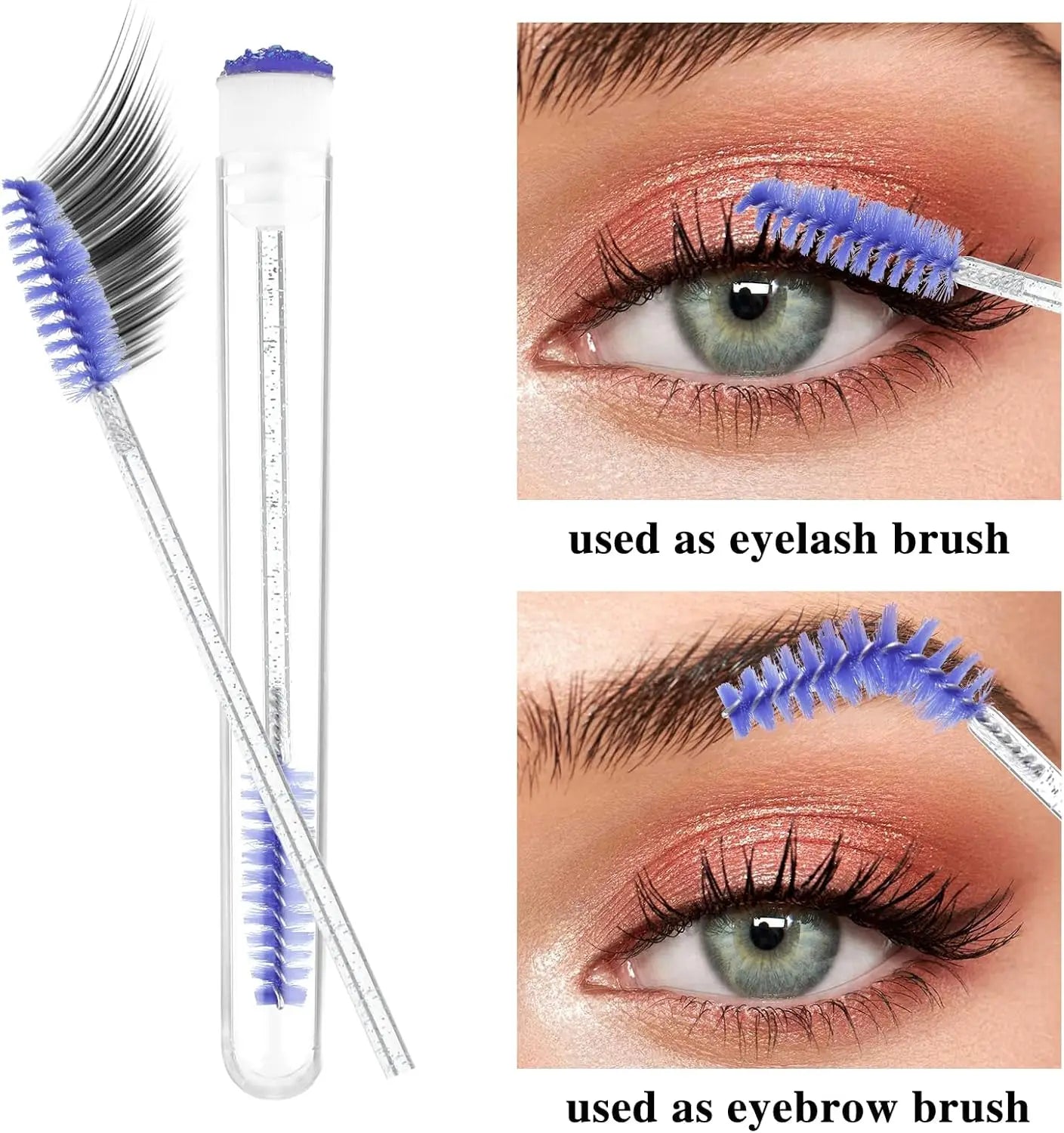 Reusable Eyelash Mascara Wands with Container for Easy Application - Smarsty