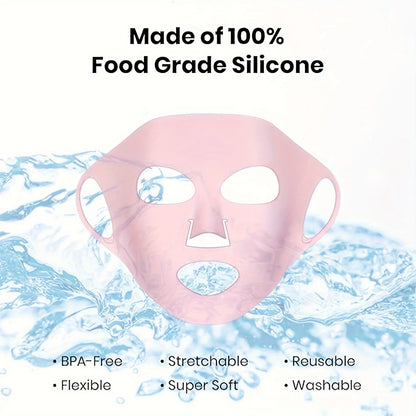 Reusable 3D Silicone Mask Holder for Moisturizing Skin Care - Smarsty