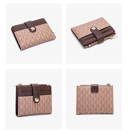 CH Women's Wallet Premium Sense Fashion Women's Card Bag Temperament Convenient Carrying Women's Small Bag Elegant High Quality - Smarsty