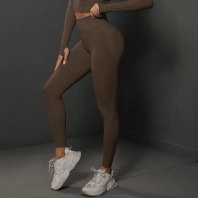 High Waist Yoga Leggings Women Seamless Push Up Sport Leggings Fitness Running Hip Lift Yoga Pants Highly Elastic Gym leggings - Smarsty
