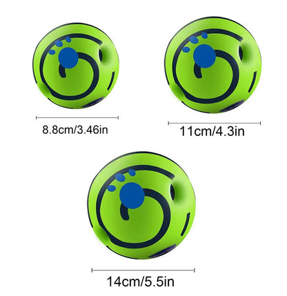 Wobble Wag Giggle Ball Engaging Dog Toy for Fun - Smarsty