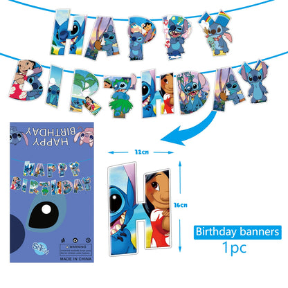Lilo And Stitch Birthday Party Supplies Set - Smarsty