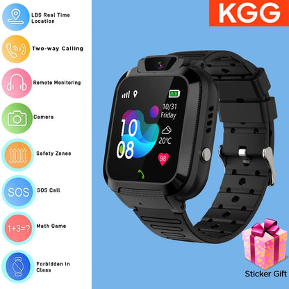 4G Kids Smart Watch With SOS Call And Waterproof Design - Smarsty