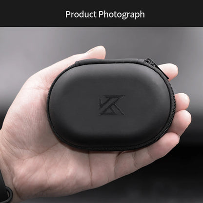 PU Leather Earphones Storage Case with Zipper Closure - Smarsty