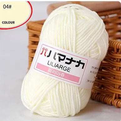 Soft Cotton Knitting Yarn for DIY Baby Sweaters - Smarsty