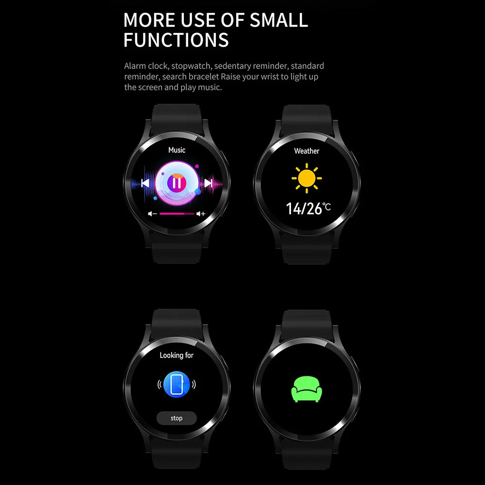 Bluetooth Smartwatch for Men and Women with Health Monitor - Smarsty