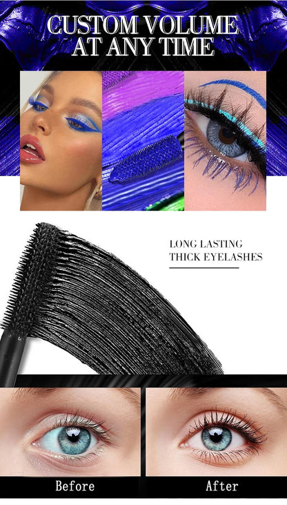 5D Silk Mascara for Big Eyes with Lengthening Formula - Smarsty