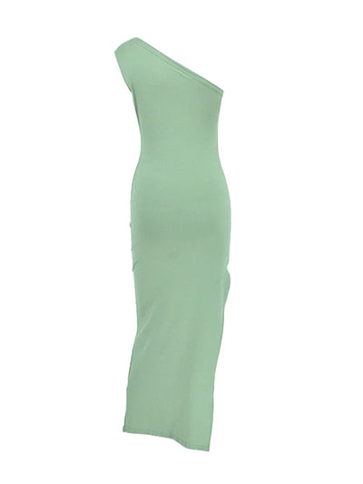 Summer Black New Dress Women Fashion Sexy Split Sleeveless Backless Slim Maxi Dress Female Casual Club Elegant Lady Party Dress - Smarsty