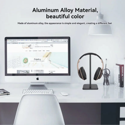 Universal Aluminum Headphone Stand for Gaming Headsets - Smarsty